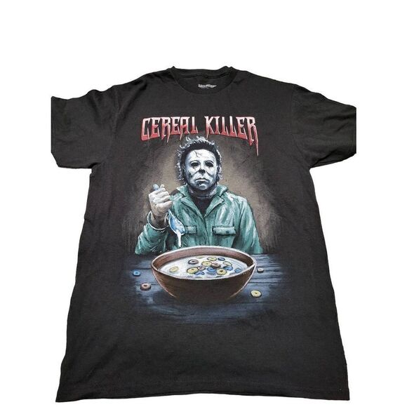 Michael Myers Cereal Killer Tshirt - Picture 1 of 3